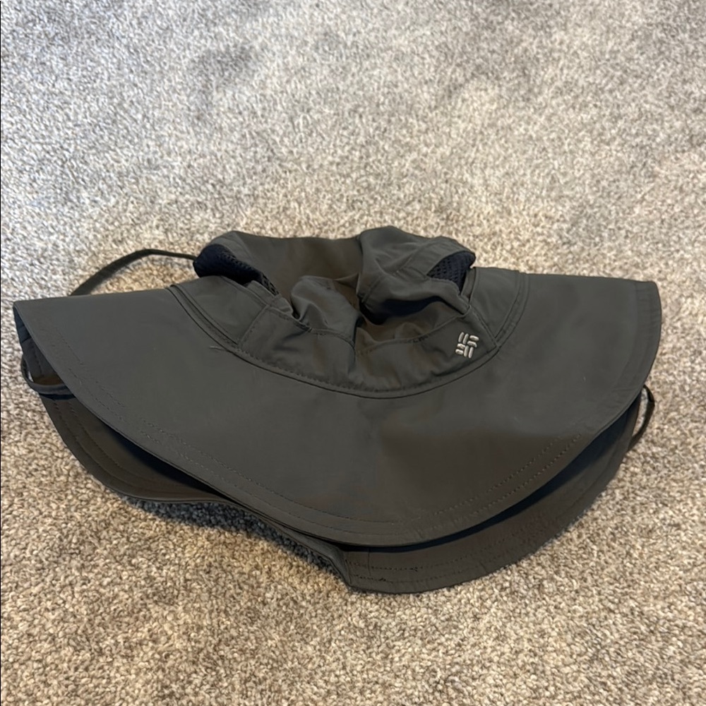 Columbia Black Wide-Brim Hat